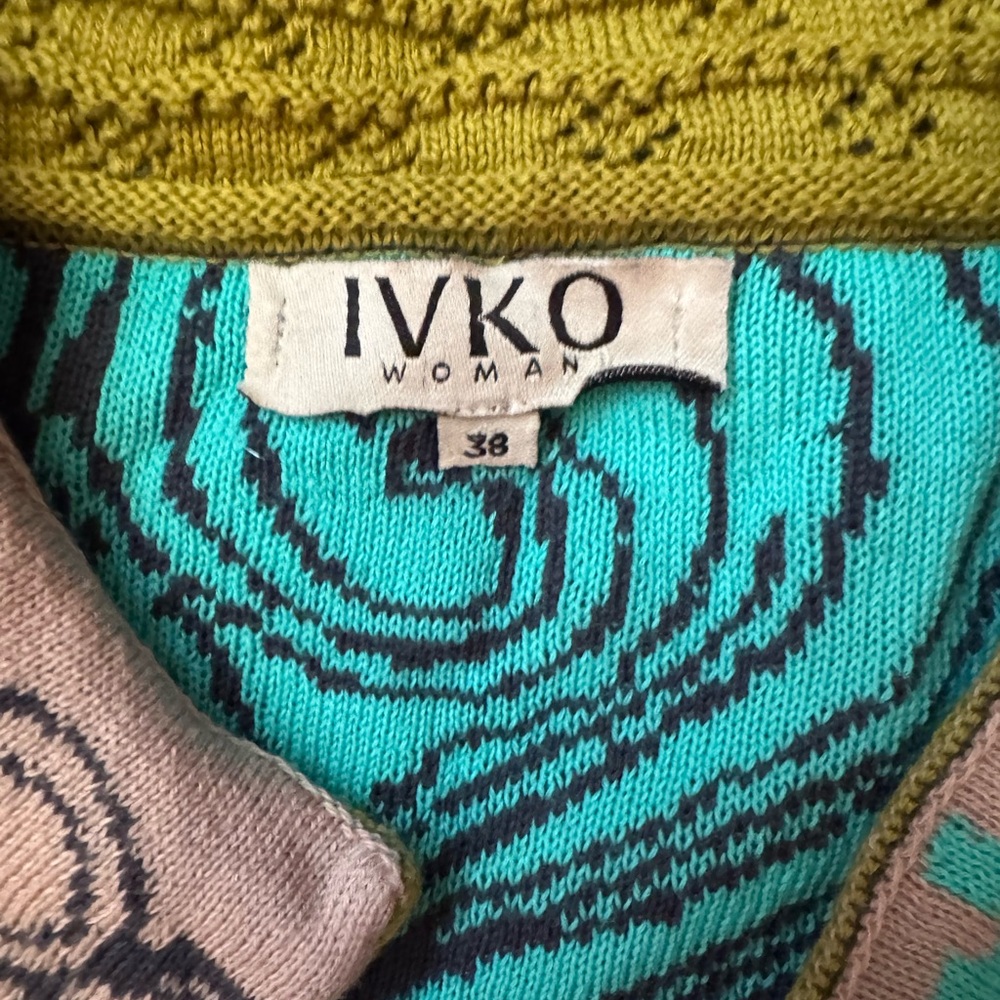 IVKO Bright Multicolor Floral sweater - Picture 6 of 9